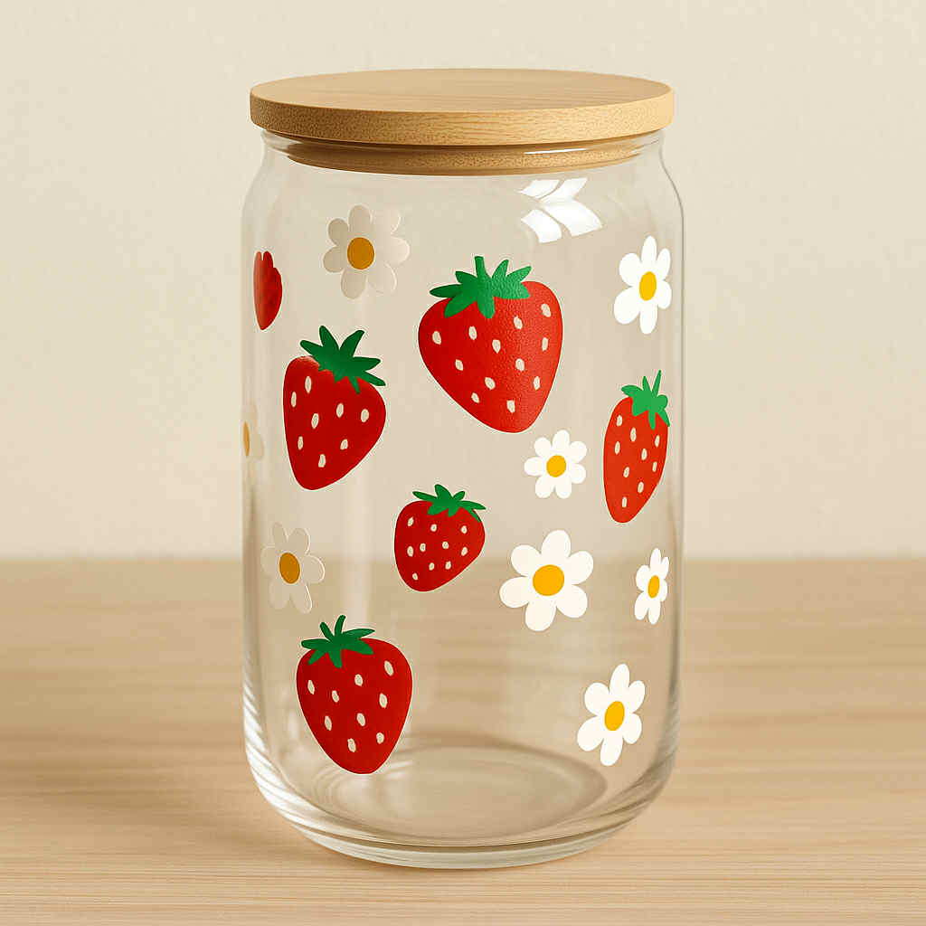 Daisy / Strawberry Tumbler